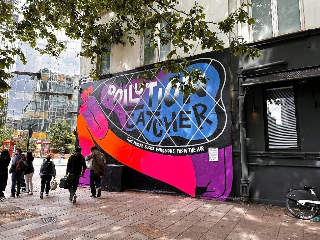 Anti Toxin Mural Unveiled In London To Mark Clean Air Day