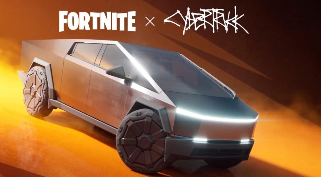 'fortnite' Is Getting Elon Musk's Tesla Cybertruck As A New