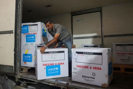 Un Aid Agencies Launch Polio Vaccination Campaign Across Gaza