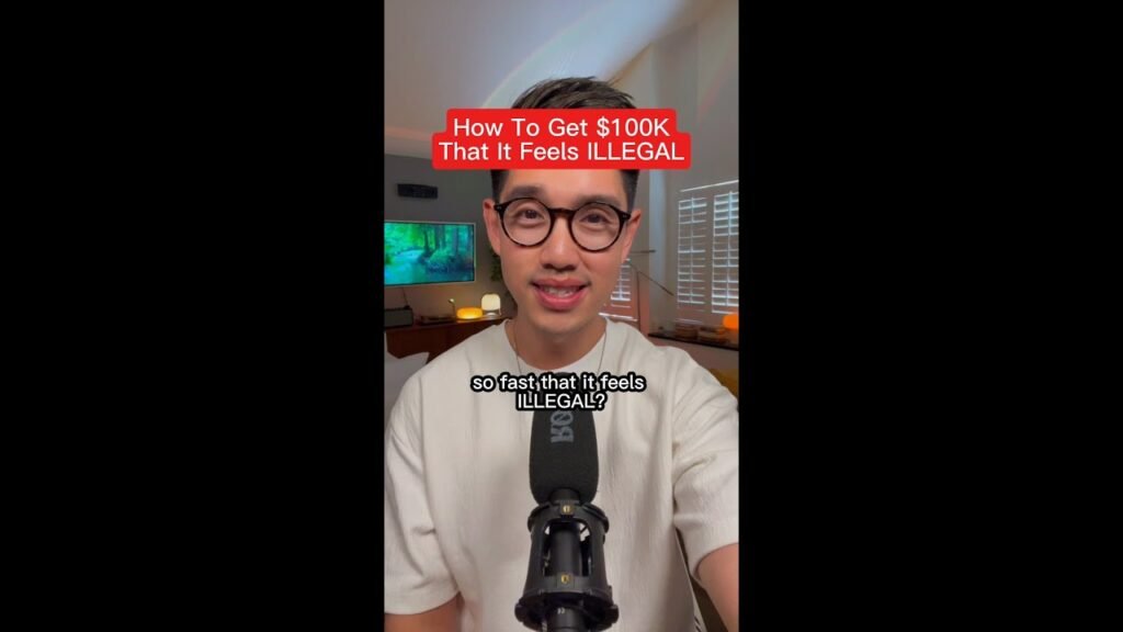 How To Get $100k That It Feels Illegal