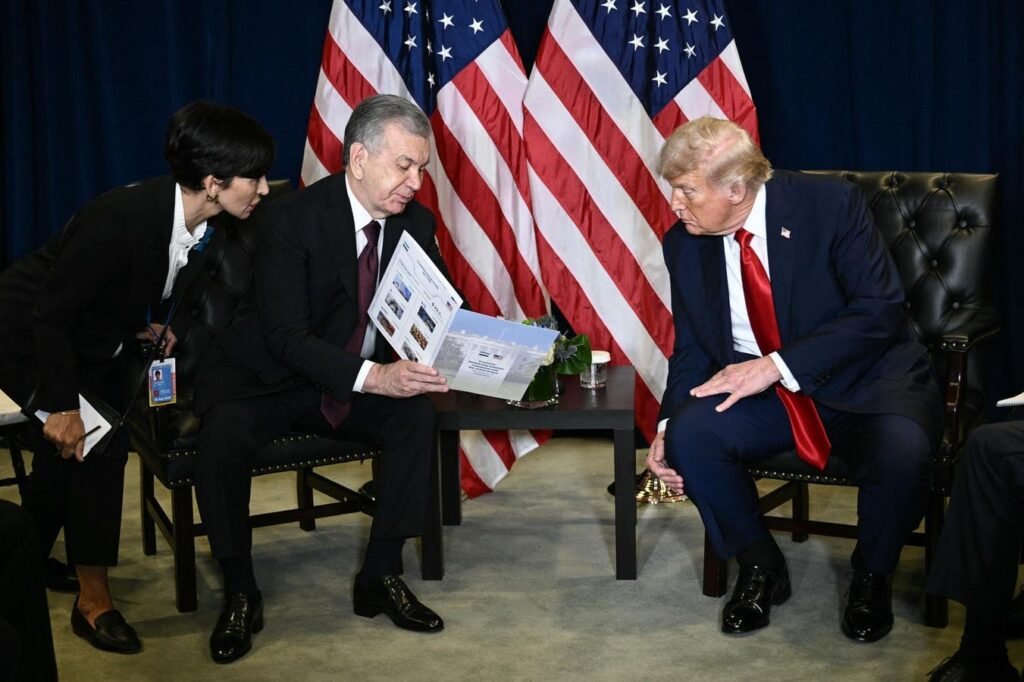 Trump's Meeting With Uzbek President
