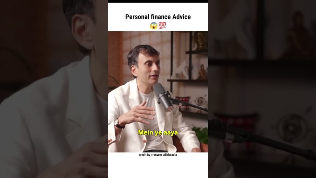 Personal Finance Advice! Top Economist Ruchir S @ranveerallahbadia #podcast #trending