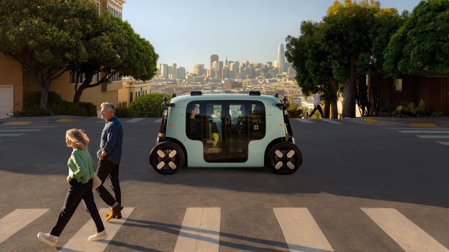 Amazon's Robotaxi Unit Launches In San Francisco Without A Steering
