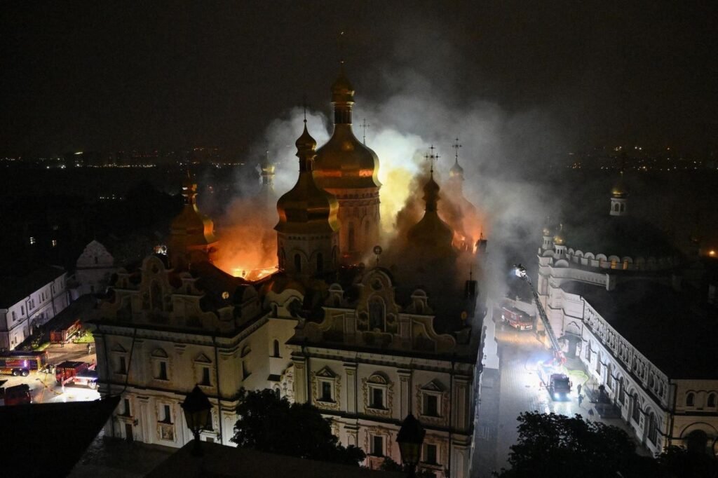 Notre Dame Is Burning. The Kiev Cathedral Was Destroyed.