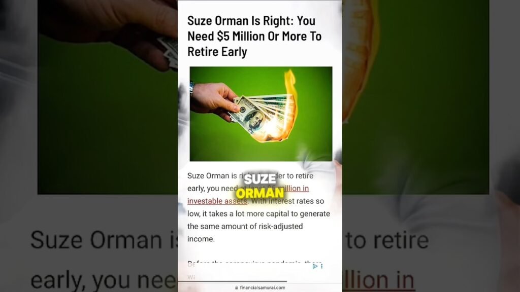 Is $3,000,000 Enough To Retire? #wealth #finance #podcast